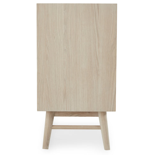 Furnhouse 4-deurs dressoir Porto - Witte olie - MDF, Eikenfineer - 42x212x79