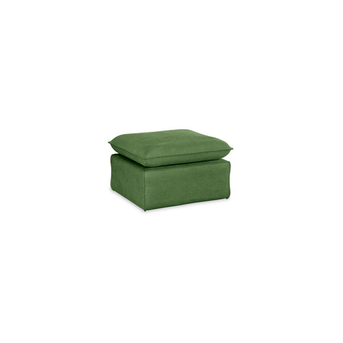 HKLIVING hocker Nomad – royal velvet green - vtwonen shop
