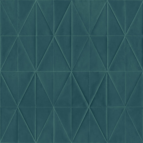 Origin Wallcoverings eco-texture vliesbehang origami motief donkerblauw - 0,53 x 10,05 m - 347860 - vtwonen shop