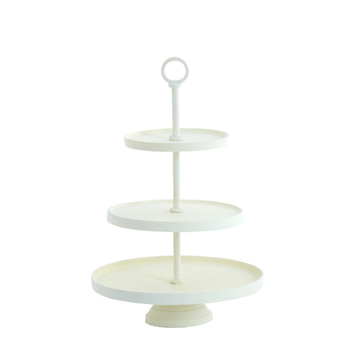 Light & Living etagere Marozu - wit - Ø32cm - vtwonen shop