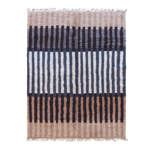 AFK Living vloerkleed Berber - handgemaakt - Wol - 160 x 230 cm