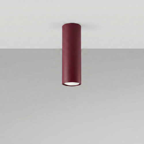 Sollux Lighting Plafondlamp LAGOS 20 bordeaux - 6x6x20cm