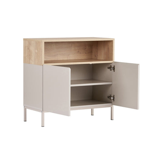 Calicosy - Dressoir OLIVER - beige 80x40x80 cm