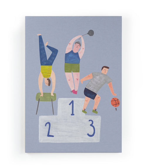 Canvas 60x40 Afdruk Liefdesport