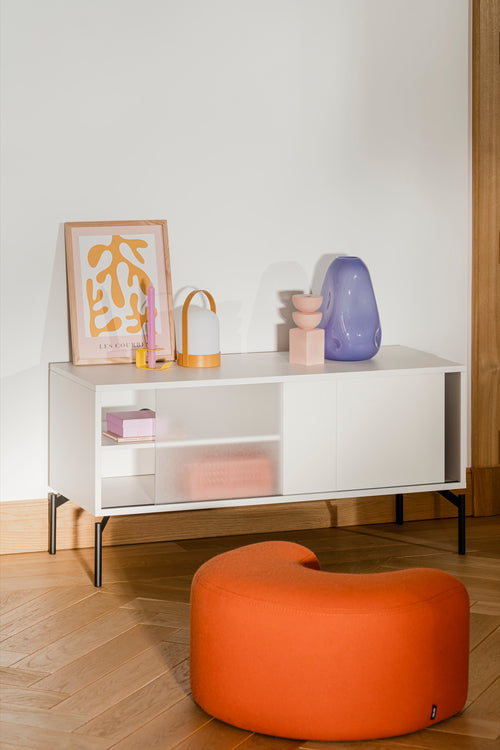 noo.ma MET Mini TV-standaard - Almond Grey