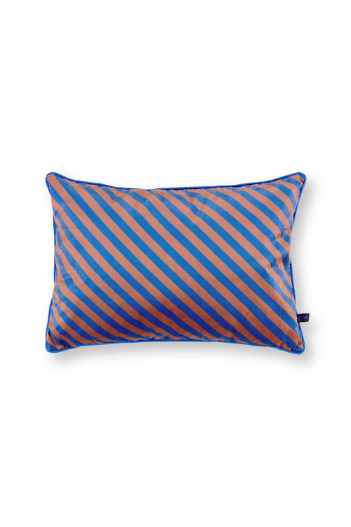 Pip Studio Sierkussen Block Stripes - Blauw - 35x50cm - vtwonen shop
