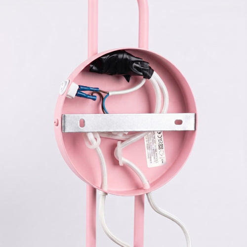 Sollux Lighting Wandlamp NOX 2 roze met schakelaar - 150x80x30cm