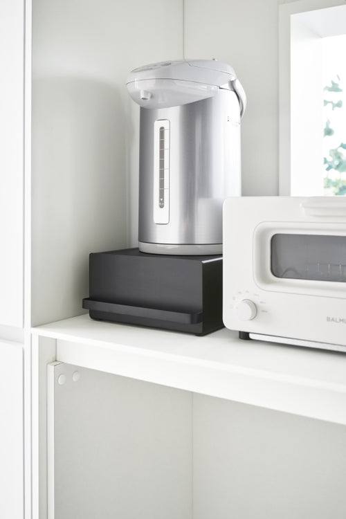 Yamazaki Uitschuifbare Keukenlade - Tower - Zwart - vtwonen shop