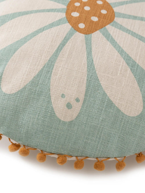 benuta kussenhoes Savannah - veelkleurig - ø 40 cm