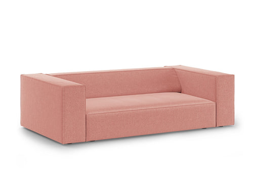 Cosmopolitan Design Bank Arendal 2-zits, chenille roze - 102x180x70cm