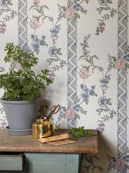 Borastapeter behang bloemen beige en meerkleurig - 53 cm x 10.05 m - 660045 - vtwonen shop