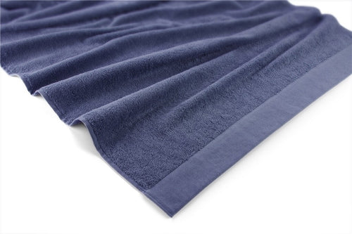 Walra - Badlaken Remade Cotton - 5x 70x140 cm - Blauw - vtwonen shop