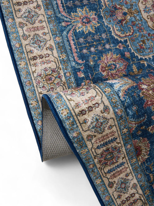 benuta loper Laury - blauw - 80x240 cm