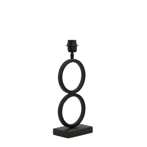 Light & Living lampvoet Stelios - zwart - 15x10x36cm - vtwonen shop