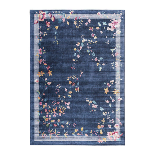 AFK Living vloerkleed Hortense - gedrukt - blauw - 160 x 230 cm - vtwonen shop