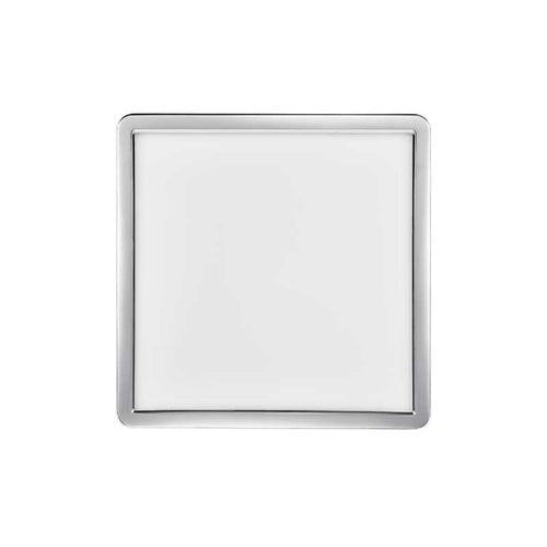 Nordlux Oja Plafondlamp - LED - 3000/4000K - Chroom - Vierkant