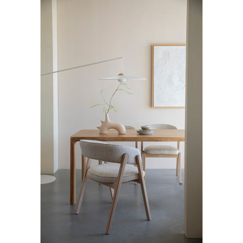 Zuiver Bright Eetkamerstoel Armleuning Bruin - vtwonen shop