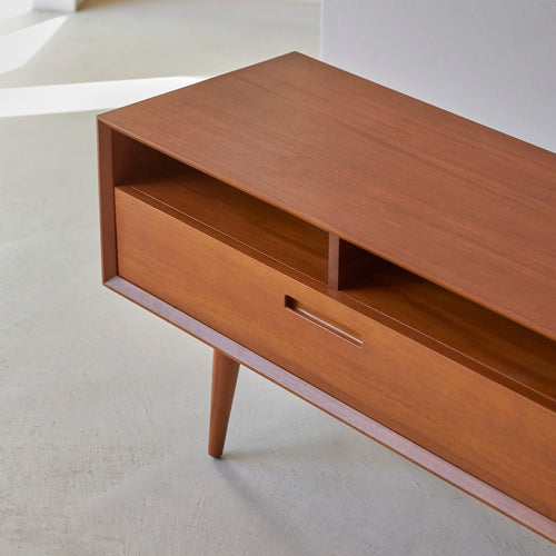 Tikamoon Mahoniehouten tv-meubel 180 cm - Naturel