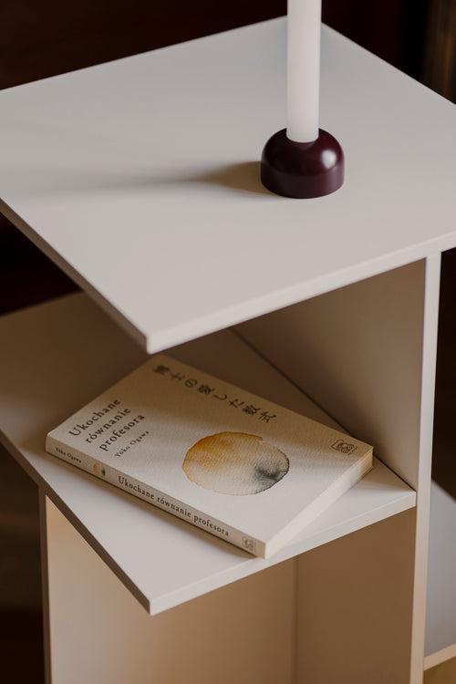noo.ma ATIK Bijzettafel - Almond Grey