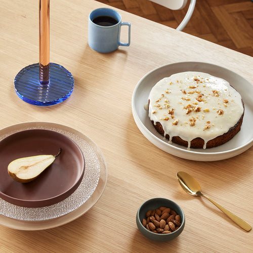 Hübsch borden Clay - keramiek - ø20xh4, ø31xh5cm - vtwonen shop