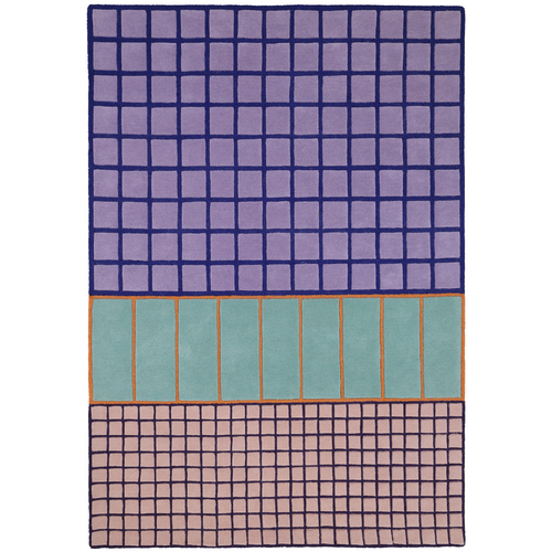 Vloerkleed Finarte Baden Wool Rug Lilac 200x300 cm - vtwonen shop