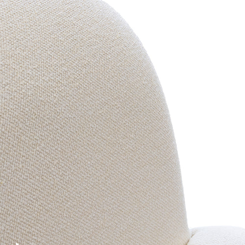DÉJA Living Draaifauteuil Boone - Stof - Off-White - vtwonen shop
