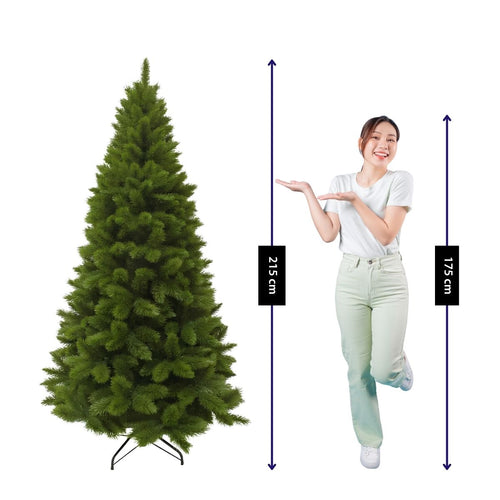 Triumph Tree Camden Slim - Kerstboom met Realistische Takstructuur - Kerstversiering voor Binnen met Volle Vorm - Kunstboom met Insteekconstructie op
