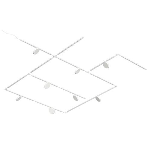 Nordlux Diskie Link - 1-Fase Railspot - Ø20cm - LED - Zwart - vtwonen shop