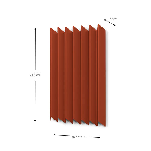 Spinder x BUDDE kapstok Sensu L - Tuscan Terra - 7 haken