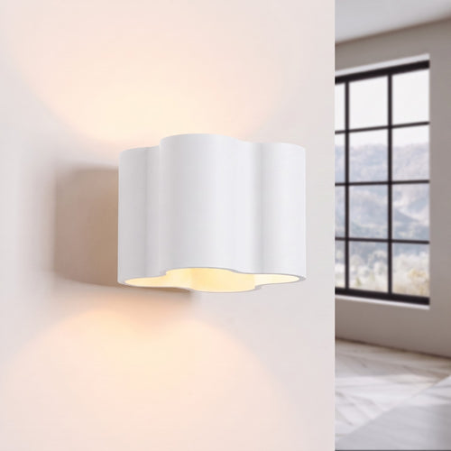 Sollux Lighting Wandlamp OVIO wit G9 - 12x14,5x10cm