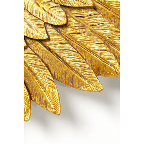 Kare Design Wanddecoratie Man Buste Gouden Vleugels 208x136cm - vtwonen shop