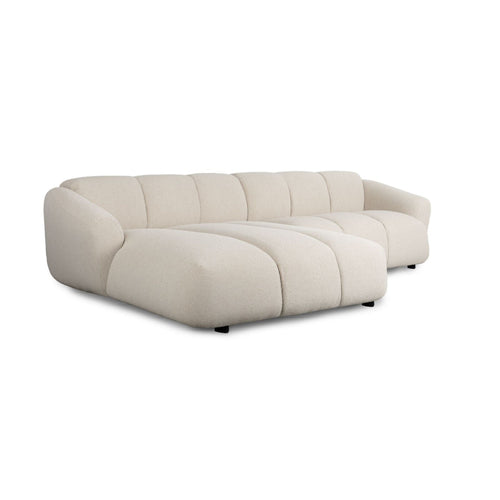 Fest Bollo 4,5-Zitsbank Links Beige
