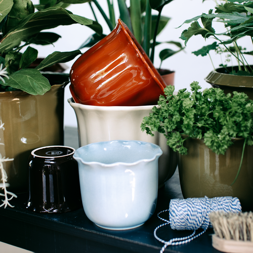 Royal Goedewaagen pot Indoor - Ø25x21cm - Nature Green - vtwonen shop