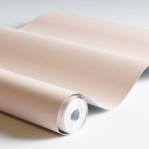 Duro Wallpaper behang effen terracotta roze - 53 cm x 10.05 m - 662213 - vtwonen shop