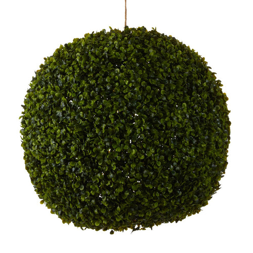 Mica Decorations Buxus Bol Kunstplant voor Buiten Hangend - Ø45 cm - Groen