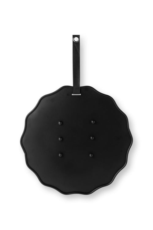 vtwonen Memobord - Metaal - Zwart - 51x51x2cm