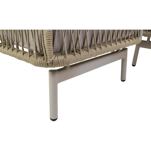 Lesli Living loungebank Akiro - beige - 179x75x66cm