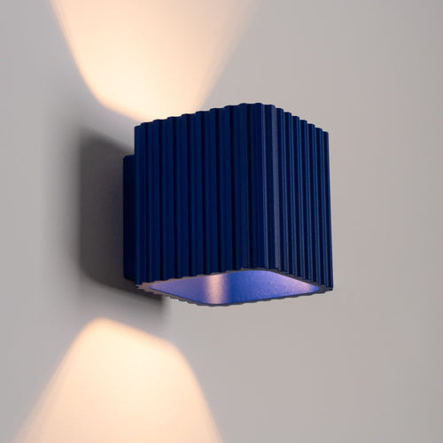 Sollux Lighting Wandlamp RIFF ultramarijn G9 - 10x12x10cm