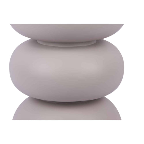 Leitmotiv kruk Curva - grijs - Ø35.5cm