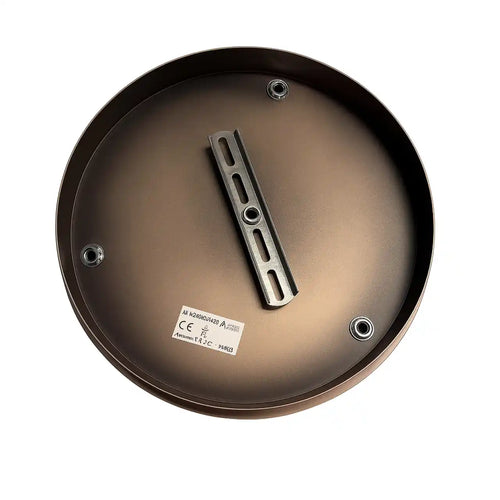 Ylumen plafondplaat rond - 3 lichts - 30  x 3   cm - champagne - vtwonen shop