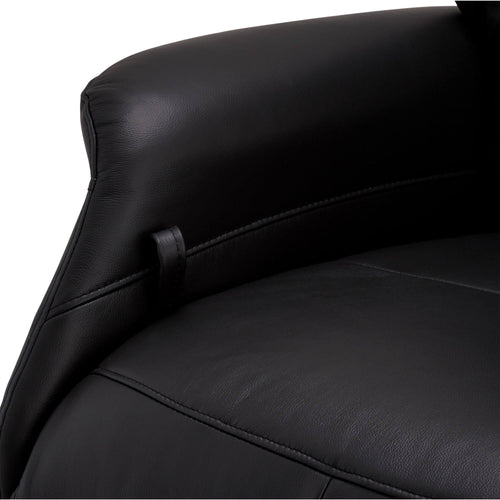 Furnhouse relaxfauteuil Delta - Zwart - Draaibaar - 79x90x114