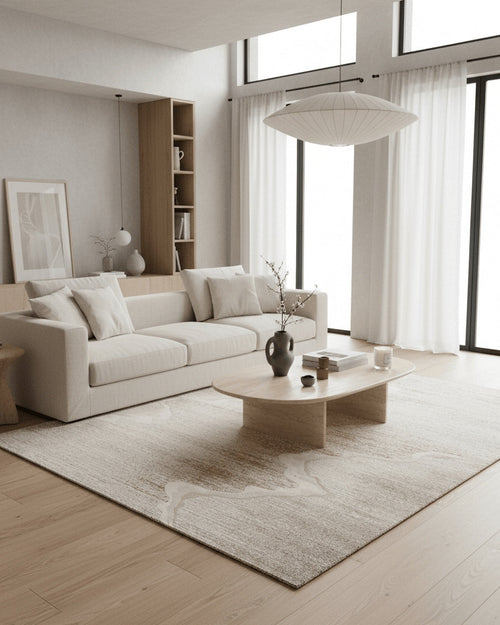 AFK Living vloerkleed Scia - Zacht comfort voor elke dag en OEKO-TEX® Standard 100 gecertificeerd. - beige - 160x230 cm