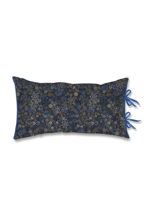 Pip Studio  Tutti I Fiori Cushion - 35 x 60 cm - Donkerblauw - vtwonen shop