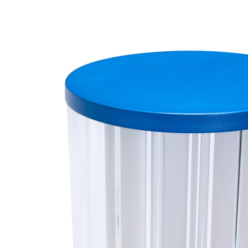 Hübsch tafellamp Aru - glas/ijzer - ø20xh30cm