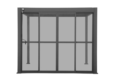 MIRADOR 111 Schuifdeuren 4m voor Deluxe Pergola's - Antraciet - vtwonen shop