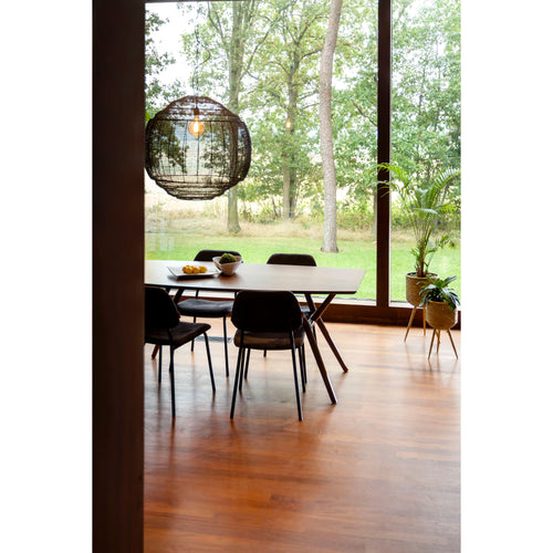 Dutchbone Malaya Eettafel 180x90 cm Hout - Bruin - vtwonen shop