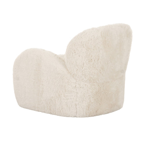 DÉJA Living Fauteuil Alta - Beige Fluffy - Zithoogte 42cm - vtwonen shop