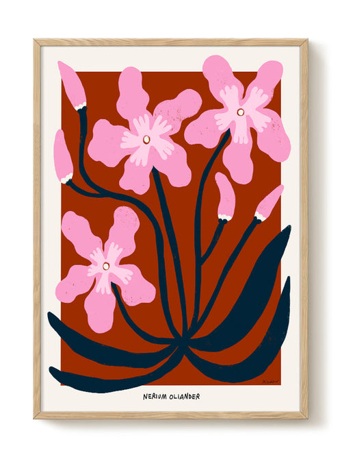 Madelen - Nerum Oliander - PSTR studio Kunst Poster - vtwonen shop