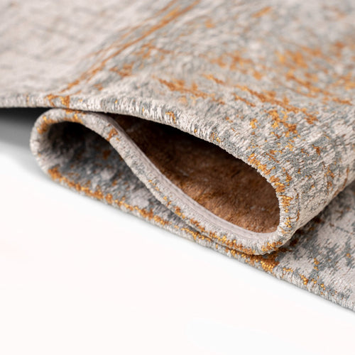 Ecorugs vloerkleed Columbus Gold - geel - 170x240cm