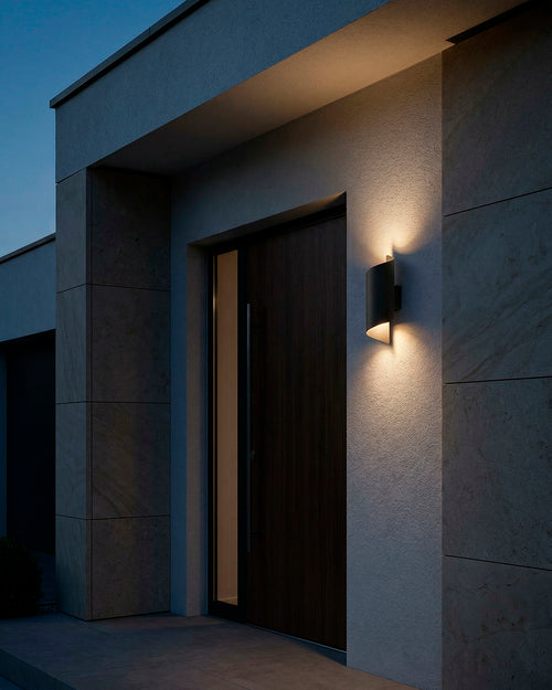 EGLO Wandlamp buiten Montarello - LED - Zwart